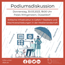 Alle Jahre wieder: Die Podiumsdiskussion des DFPK