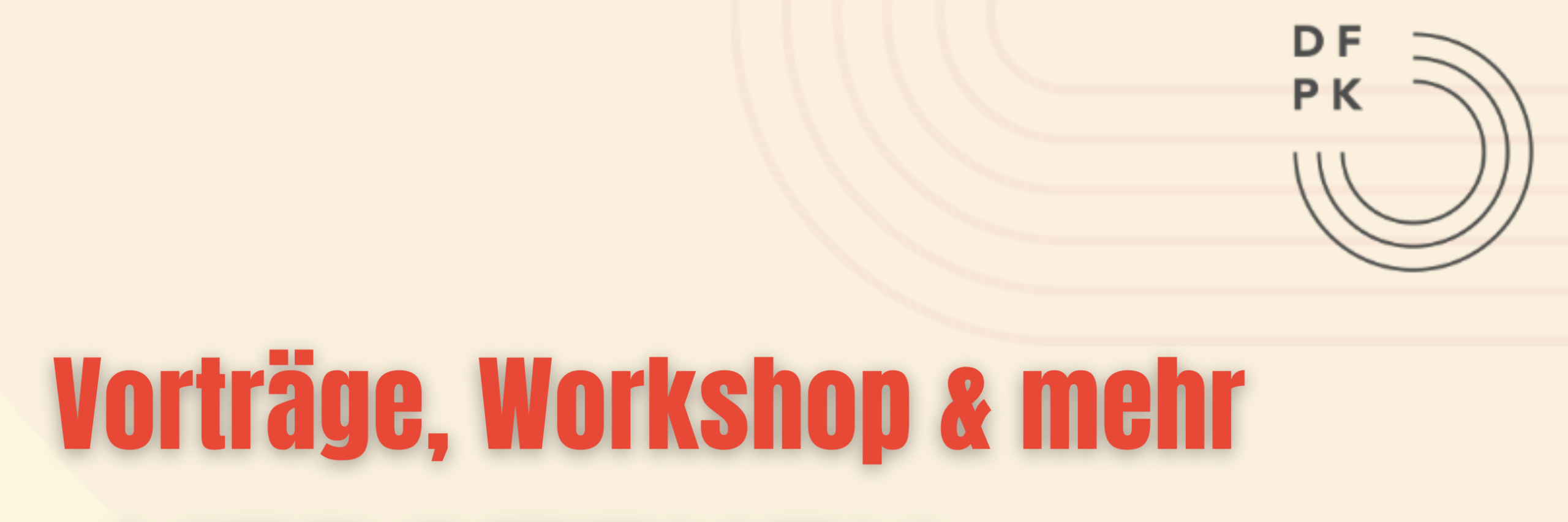 Tagungsprogramm des DFPK 2026